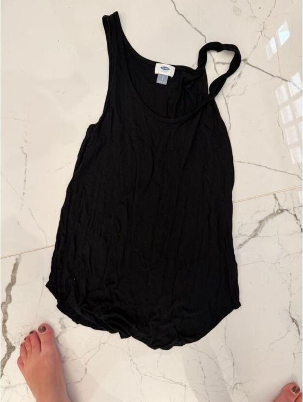 Old Navy Black Sleeveless Tank Small Petite